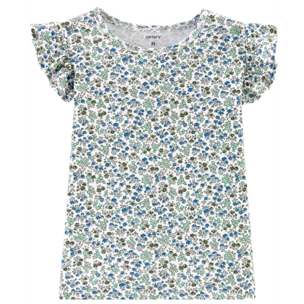 Carter’s 2-piece Floral Pinafore Dress - Picture 9 of 13